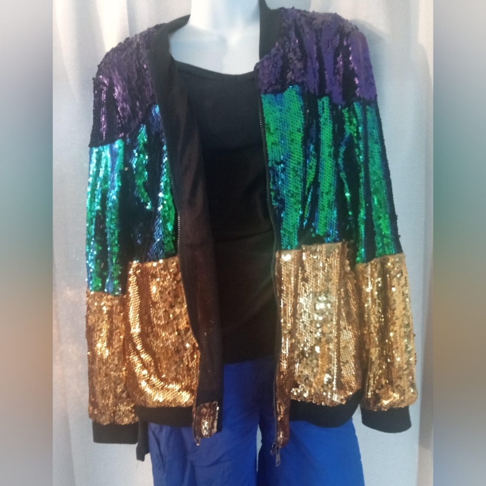 😲 Sequins Jacket - Picture 8 of 14